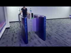 Турникет-турникет с откидными створками из нержавеющей стали 304 для системы контроля доступа