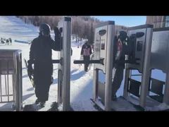 Представляем полноростовой турникет с RFID-считывателем карт, сканером отпечатков пальцев, нержавеющей сталью