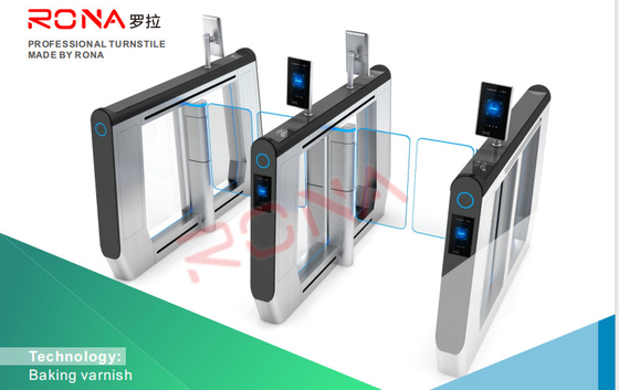 Купить Читатель RFID-карты отпечатков пальцев скоростные ворота поворотник из нержавеющей стали для офисного здания online manufacture