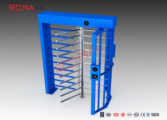Купить Full Height Turnstile RFID Card Reader Fingerprint Stainless Steel Turnstiles Secure Turn Style Gate online manufacture