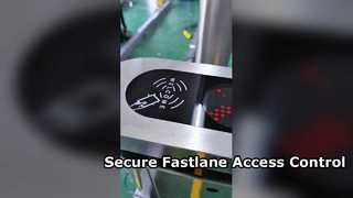 Турникет скоростных ворот Fastlane обеспечивает безопасный доступ пешеходов