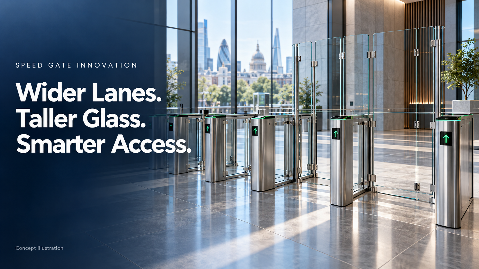 Последние блоги о компании International Security Expo 2026 Highlights Three Speed Gate Trends: Wide Lanes, Tall Glass, Legacy Retrofit