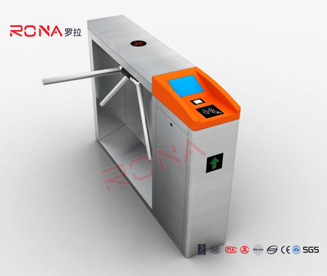 Читатель отпечатков пальцев Триподные ворота с поворотником полный 304 нержавеющей стали