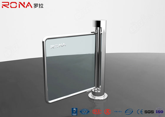 Штендера металла турникета ворот качания входа супермаркета поляк двойного механического круглого одиночный