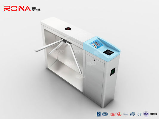 Полностью автоматические ворота турникета треноги нержавеющей стали 304 для крытого или на открытом воздухе