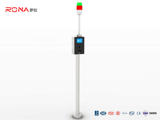 Расстояние 5~60КМ температуры тела испытания ультракрасного термометра распознавания лиц легкое